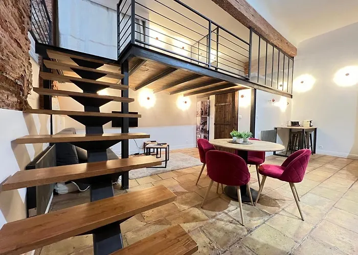 La Romance - Loft Ancien Au Coeur De Toulouse